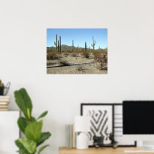Poster Sonoran Desert Scene 16 (Bureau à domicile)