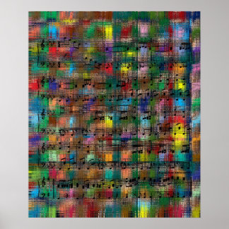 Poster Sons de couleur