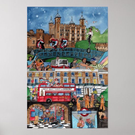 Poster Sons de l'affiche de Londres (Devant)