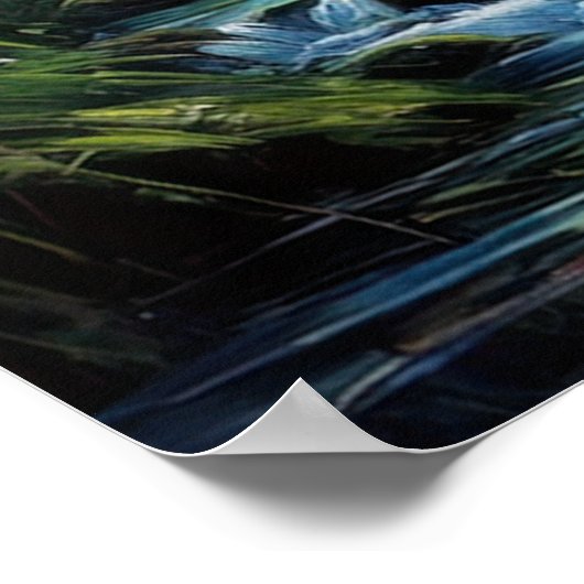 Poster Sons relaxants de la forêt (Coin)