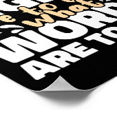 Poster Sont À Yeux Quels Mots Sont À Oars Asl Sign Langua (Coin)