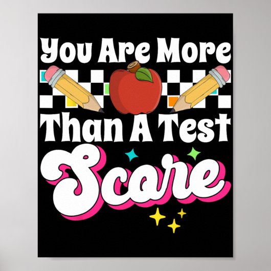 Poster Sont Plus Qu'Un Jour De Test De Score (Devant)