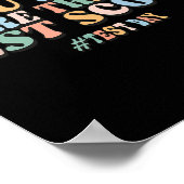 Poster Sont Plus Qu'Une Note De Test. Enseignants du jour (Coin)