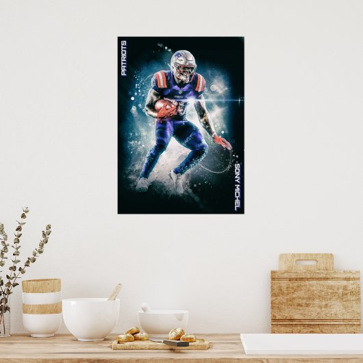 Poster Sony Michel (Cuisine)