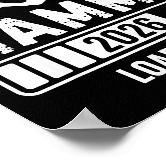 Poster Soon To Be Mammy 26 Loading Pregnancy Announcement (Coin)