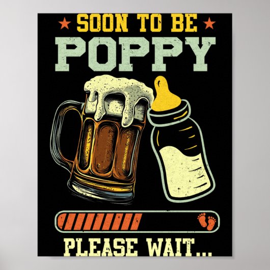 Poster Soon To Be Ppy Est 2025 Pregnancy Announcement L  (Devant)