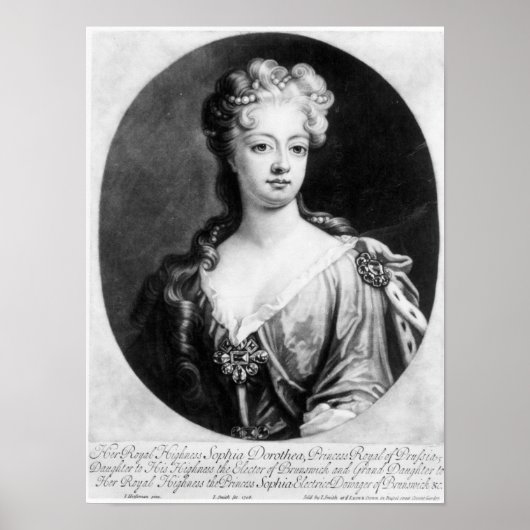 Poster Sophia Dorothea, reine de Prusse (Devant)