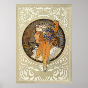 Poster Sophia par Alphonse Mucha