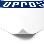 Poster S'opposer au mandat du HHS (Coin)