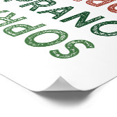Poster Soprano coloré (Coin)