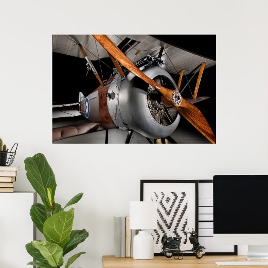 Poster Sopwith Camel (Bureau à domicile)