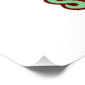 Poster Sorbet framboise (Coin)