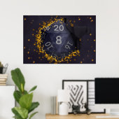 Poster Sorcier d20 (Bureau à domicile)