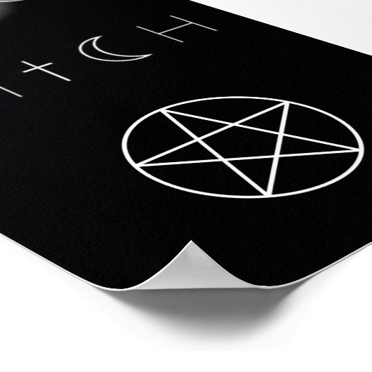 Poster Sorcière (Coin)