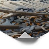 Poster Sorcière Argent-Haïré Nouveau (Coin)