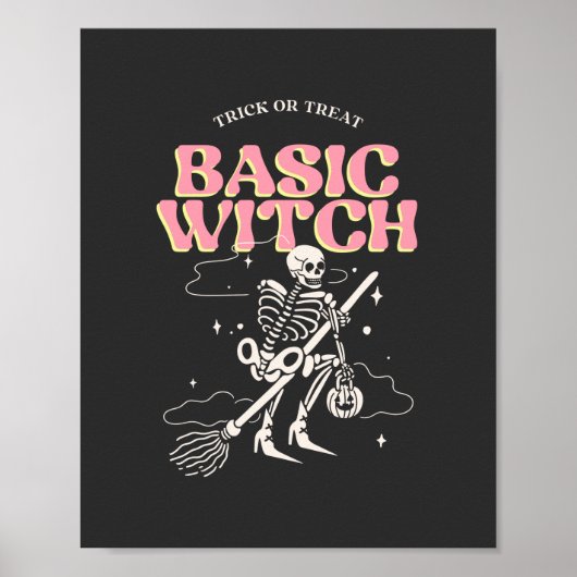 Poster Sorcière basique (Devant)
