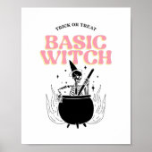 Poster Sorcière de base (Devant)