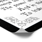 Poster Sorcière de cuisine (Coin)