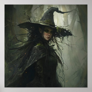 Poster Sorcière de la forêt noire