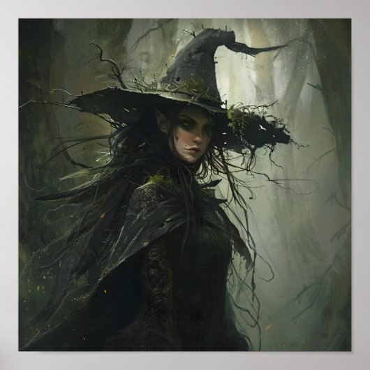 Poster Sorcière de la forêt noire (Devant)