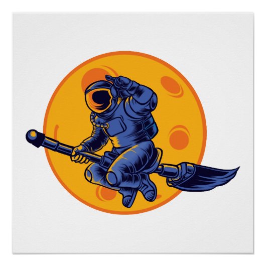 Poster Sorcière de l'espace (Devant)