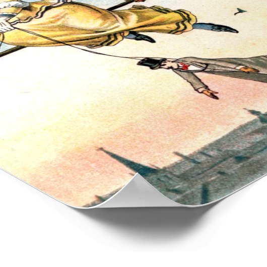 Poster Sorcière de Pâques 1905 (Coin)