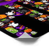 Poster Sorcière des RH Costume d'Halloween Citrouille Res (Coin)