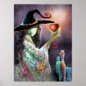 Poster Sorcière et Goblet (Devant)