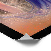 Poster Sorcière et loup d'Halloween par Renee Lavoie (Coin)