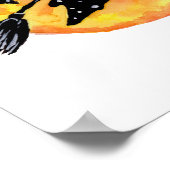 Poster Sorcière et Lune (Coin)