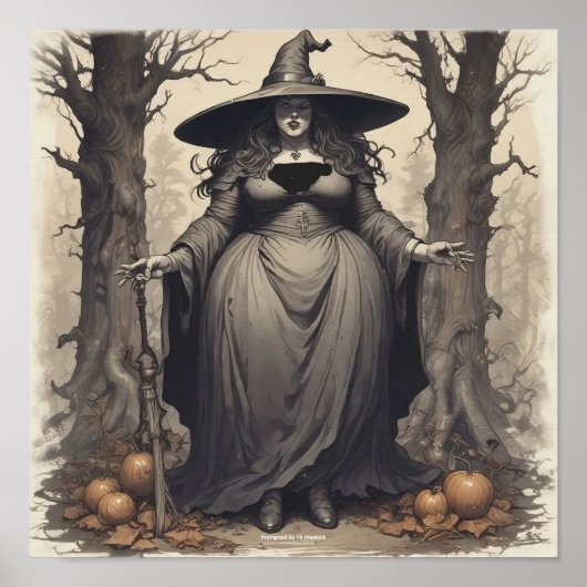 Poster Sorcière généreuse (Devant)