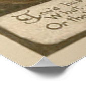 Poster Sorcière Jack O'Lantern Citrouille Goblin (Coin)