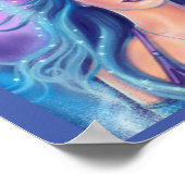 Poster sorcière Mallory Halloween par Renee Lavoie (Coin)