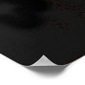 Poster Sorcière médiévale Art nouveau (Coin)