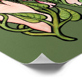 Poster Sorcière verte Magick (Coin)