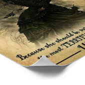 Poster Sorcière vintage (Coin)