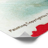 Poster Sorcière vintage D'Halloween (Coin)