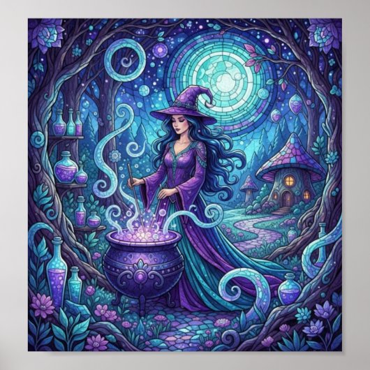 Poster SorcièreDeLaForêtSousLaLune (Devant)