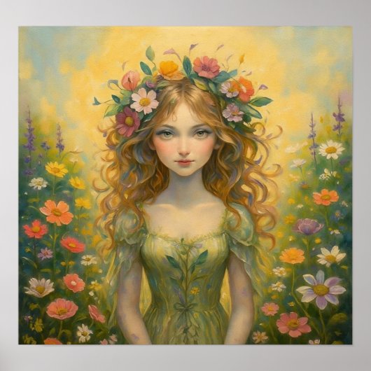 Poster SorcièreFleur (Devant)