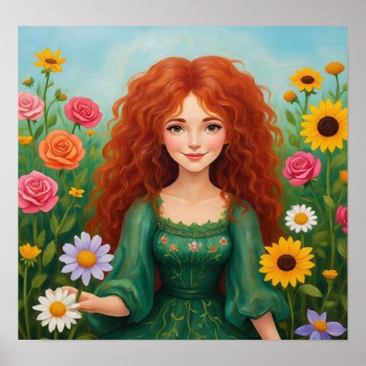 Poster SorcièreFleur (Devant)