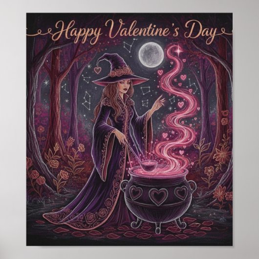 Poster SorcièreMysticValentine (Devant)