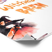 Poster Sorcières Brew fête d'Halloween (Coin)