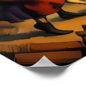 Poster sorcières dansantes (Coin)