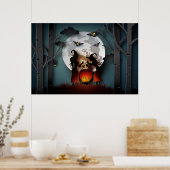 Poster Sorcières découpées dans les bois (Cuisine)