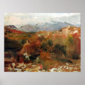 Poster Sorolla - Alhambra (Devant)
