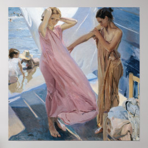 Poster Sorolla - Après le bain