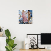 Poster Sorolla - Après le bain (Bureau à domicile)