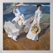 Poster Sorolla - Balade Le Long De La Mer (Devant)