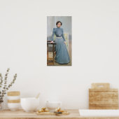 Poster Sorolla - Clotilde En Robe Grise (Cuisine)