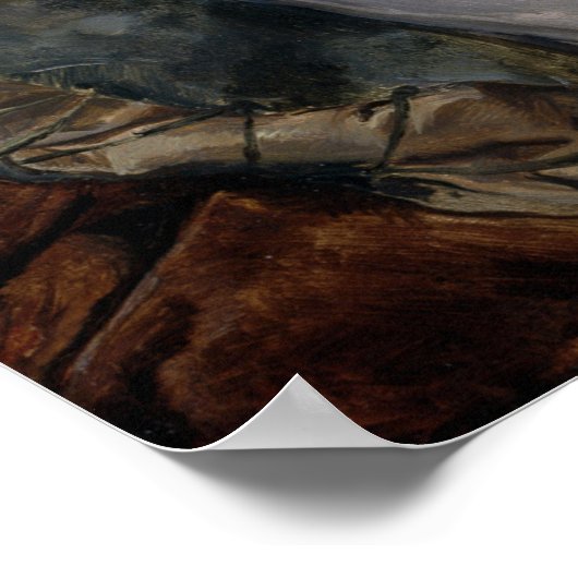 Poster Sorolla - Père Noël Dans La Prière (Coin)